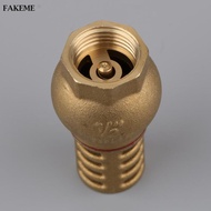FAKEME DN15 DN20 DN25 DN32 DN40 DN50 Female Thread Foot Valve Bottom Valve Plumbing Connector