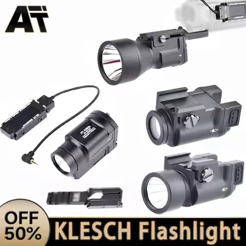 Airsoft Tactical AK47 Hunting Weapon Flashlight Klesch 2U 2P Zenitc AK-SD Upgrade Klesch-1S LED Stro