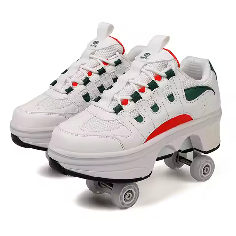 Manufactory Walking 4wheels Adjustable Roller Shoes Double Row Sports Young Boys Factory Price Sport