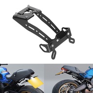 สำหรับยามาฮ่า XSR900 2022-2026ท้ายจักรยานยนต์เป็นระเบียบเรียบร้อย XSR900 Dudukan Plat ด้วยไฟ LED