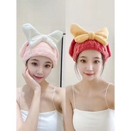 Super Absorbent Quick Dry Womens Hair Cap Cute Ugly Cartoon Creative Bath Cap Soft Head Towel Shampo
