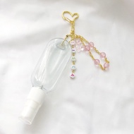 Nora - Hand Sanitizer Spray Holder // Beads Keychain // Bag Charm