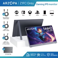 ARZOPA 16.1 144Hz Portable Gaming Monitor 1080P HDR with USB 3.1 HDMI Laptop Computer Monitor for Sw