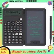 Calculator with Writing Board 12 Digits LCD Display Function Calculator Portable Calculator for  Sch