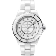 【Chanel 香奈兒】J12系列 經典數字款 H5705 時鑽 陶瓷錶款 38mm