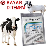 NEGUVON BAYER ORIGINAL MEMBASMI KUTU TUNGAU PADA HEWAN TERNAK KAMBING DOMBA PETERNAKAN ANTI PARASIT
