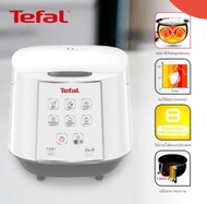 หม้อหุงข้าวดิจิทัล แบรนด์ TEFAL รุ่น RK7321 ขนาด 1.8 ลิตร กำลังไฟ 750 วัตต์ สีขาว