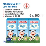 Marigold Low Fat UHT Milk (6 x 200ml) (Laz Mama Shop)