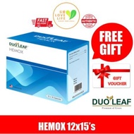 EXP12/27 Duoleaf Hemox Capsules 12 x 15's