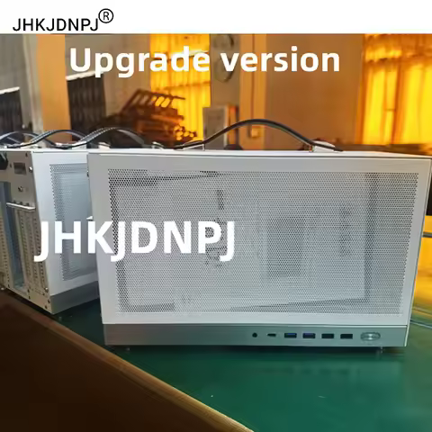 10.8L Portable S400 V2 Pro ITX 2*USB3.0 2*USB2.0 TYPE-C Computer Case Chassis