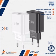 Olike C116 USB-A Charger Adapter 10W 5V-2A Safe Charging Adapter Head 5V 2A 10W