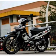 List striping yamaha fiz r black white 2002 ardath