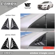 Vemart toyota camry 2007-2012 acv40 car triangle window side cover accessories
