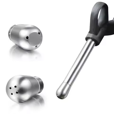 1PC Coffee machine 3/4 hole steam nozzle Milk foam nozzle Steam stick head Stainless steel steam noz