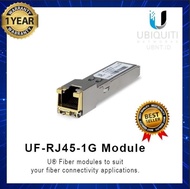 Ubiquiti UF-RJ45-1G RJ45 Ufiber SFP Transceiver Module RJ45