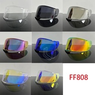 【ReadyStock】ff808 Helmet Shield for LS2 FF808 Motorcycle Helmet Visor Uv Protection Casco Moto Viser