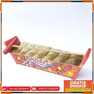 Gamelan Children's Motif Traditional Gamelan Musical Instrument/ Gamelan Kenong Java Tabuhan Jaranan
