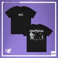 Olivia rodrigo x rolling stone merch Áo Thun cotton Dáng Rộng Tay Ngắn Phong Cách harajuku Cổ Điển T