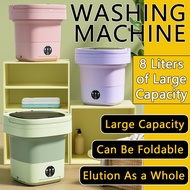8L Mini Washing Machine Fully Automatic Stand Portable Washing Machine with Dryer Sharp Single Tub
