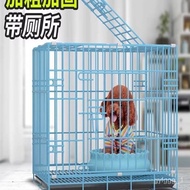 Dog Cage for Bichon Dog Small Dog Cage Teddy with Toilet Indoor and Outdoor Big Cat Rabbit Cage Dog Fence Cage