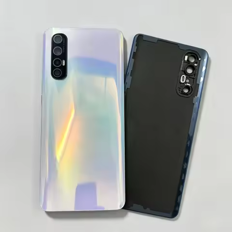 Battery Door Cover Back For OPPO Reno3 pro Rear Glass Housing Back Battery Cover Top cover
