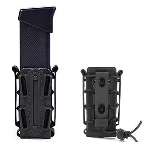 Tatical 9mm Magazine Pouch Pistol Holster for GLOCK 19 Spring Field XD-9 Makarov Universal Fast Mag