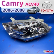 ไฟหน้าโปรเจคเตอร์ Toyota Camry ACV40 2006-2008 ไฟหน้า ไฟหน้าโปรเจคเตอร์ไฟหน้าแต่ง โคมไฟหน้า Headlamp  Headlight ไฟหน้า​โปรเจค​เตอร์​