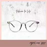 FRAME + LENS | POWER SPEC | DEGREE | KOREAN FRAME | CLASSIC ROUND | SPEK RABUN | 21534