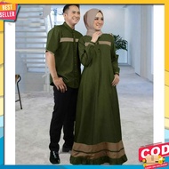 Ria Ricis Couple Gamis | Latest Husband and Wife Chaplain Clothes | Couple Shirts and Robes | Couple