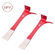 【hzhaiyaa1.sg】2 Pcs Beekeeping Tool Bee Hive Box Scraper Knife  Stainless Steel Bee Hive Tool with J