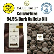 Callebaut Chocolate Couverture 811 54.5% 400Gr Paaging Callets/