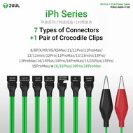 2UUL PW05 8 in 1 PCB Power Cable for iPhone 8-16 Pro Max Mobile Phones Battery Activation and Bootin