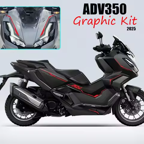 2025 ADV350 Graphic Kit For Honda ADV 350 adv350 Body Pull Flower Decoration Decal ADV350 Motorcycle