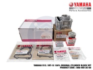 R15 V3 R15M MT15 R15 M 100% ORIGINAL BLOCK SET CYLINDER KIT SET BLOK PISTON & RINGS BK6-WE13E-00