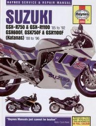 SUZUKI台鈴維修手冊零件手冊車主手冊GSX-R1300 1100 1000 GSX-R750 GSX-R600 隼