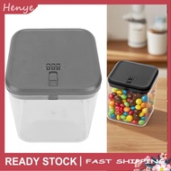 henye Fockety Lockable Storage Box  6.3x5.5x5.5in Snacks Food Phone Lock with Combination 15.63oz He