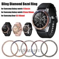 Diamond Ring for Samsung Galaxy Watch 4 Classic Screen Bezel Cover Case for Galaxy Watch 42mm 46mm G