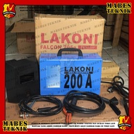 MESIN LAS LISTRIK LAKONI FALCON 205 E / 205E - TRAFO LAS 1300WATT 200A - DutaMachinery