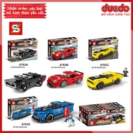 Sy 6763 Supercar Assembly - Speed Champions Model Puzzle Toy 75893 75891 75890