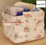 SG Yi Ran home garden floral creative home zakka simple cotton pouch