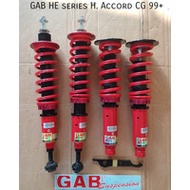 GAB Adjustable Absorber ** Honda Accord CM / CL7 / CL9 GAB HE SERIES Hi Low Bodyshift Sport Absorber