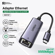UGREEN 50737 USB Type-C 3.1 To Gigabit Ethernet Adapter Converter - GS