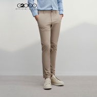 G2000 กางเกงขายาวแบบลำลองสำหรับผู้ชาย ทรง Extra Slim Fit รุ่น 4616299512 BEIGE