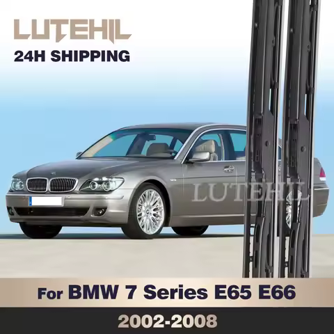 For BMW 7 Series E65 E66 730i 735i 740i 745i 750i 760i 730d 740d 745d Wiper Front Wiper Blades Winds