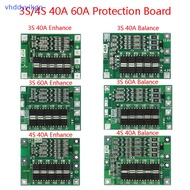 Lithium Charger Protection Balance Board VHDD 3S 4S 40A 60A 18650 BMS 11.1V 12.6V / 14.8V 16.8V