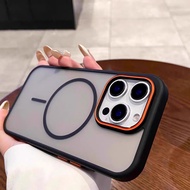 casing iPhone 16 Pro Max 16 Plus 15 pro max 14 pro max 13 pro max 12 pro max Magnetic Phone Case