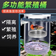 鱼缸悬浮式孔雀鱼繁殖隔离盒小鱼苗凤尾幼鱼母鱼产房漂浮孵化罐网Fish tank suspended peacock fish breeding isolation box small fishS3Gf