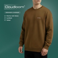 Kattoen - Cloudloom Crewneck Sweater Oversize Polos Caramel 300 Gsm