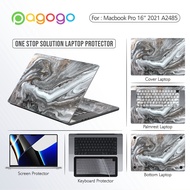 Screen Guard Skin Keyboard Protector Garskin Laptop Sticker For Macbook Pro 16 M1 Pro 2021 A2485 MK1