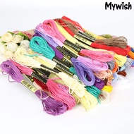 [MW]8Pcs 7.5m Thread Cross Stitch Embroidery Cotton DIY Craft Sewing Skeins for Cross Stitch